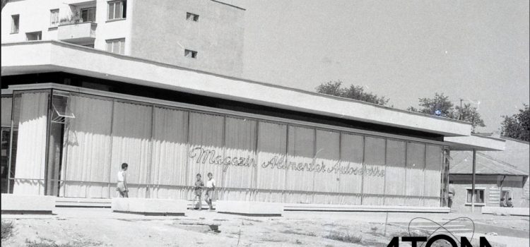 Magazinul „Alimentar-Autoservire” strada Muzicanți – foto 1965