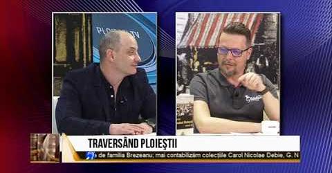 Vice-președintele Alec Tomozei în cadrul emisiunii „Oameni, evenimente, povești” de la Ploiești TV