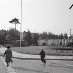 Strada Mihail Kogălniceanu la intersecție cu strada Nicolae Bălcescu – foto 1968