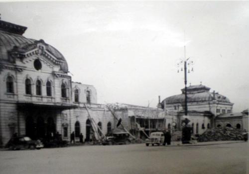 Gara de Sud bombardata – 1944